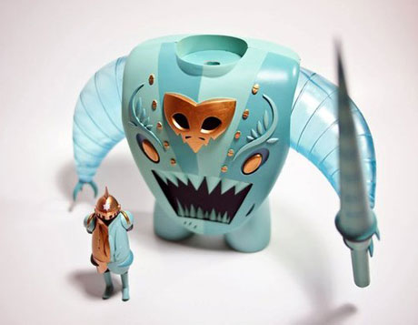 argent paladin figure