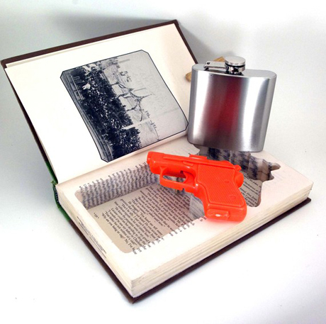 Hollow-Book-Safe-The-Most-Famous-Man-in-America-open