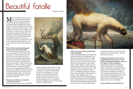 martin-wittfooth-1 Nothing to Nobody Issue 7