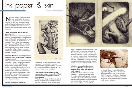 steve-cross-1 Nothing to Nobody Issue 7